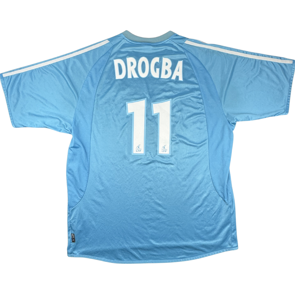 2003-04 Olympique Marseille Uit Shirt Drogba #11 (XL)