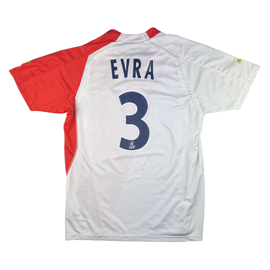 2003-05 AS Monaco Thuis Shirt Evra #3 (L)