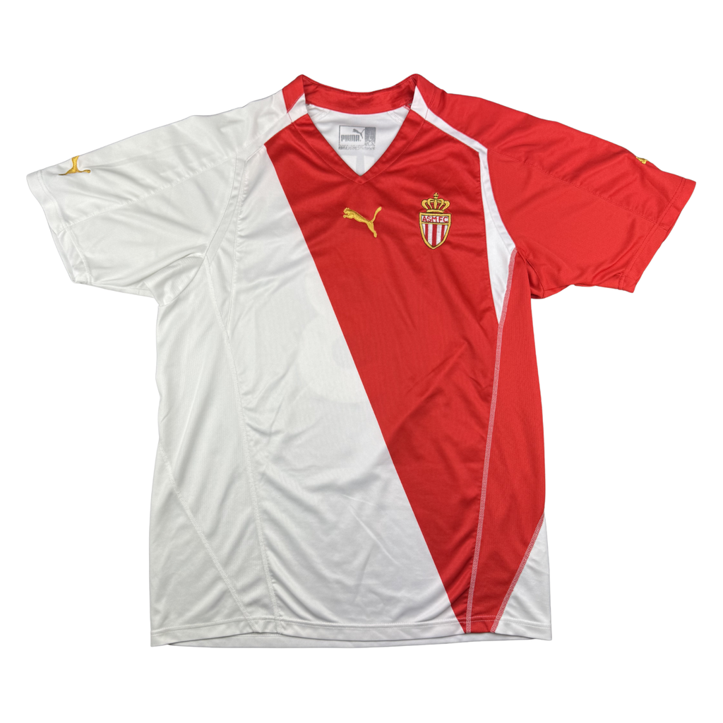 2003-05 AS Monaco Thuis Shirt Evra #3 (L)