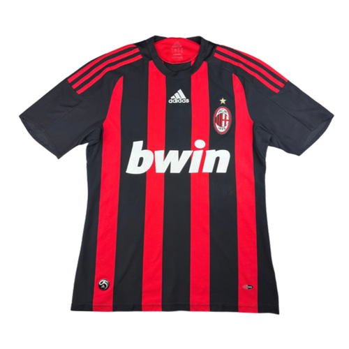 Voorkant 2008-09 AC Milan Thuis shirt, voetbalshirt maat S