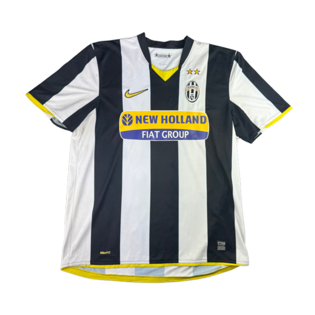 Voorkant 2008-09 Juventus Thuis shirt, voetbalshirt maat L