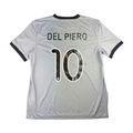 2009-10 Juventus Uit shirt Del Piero rugnummer 10, voetbalshirt maat L