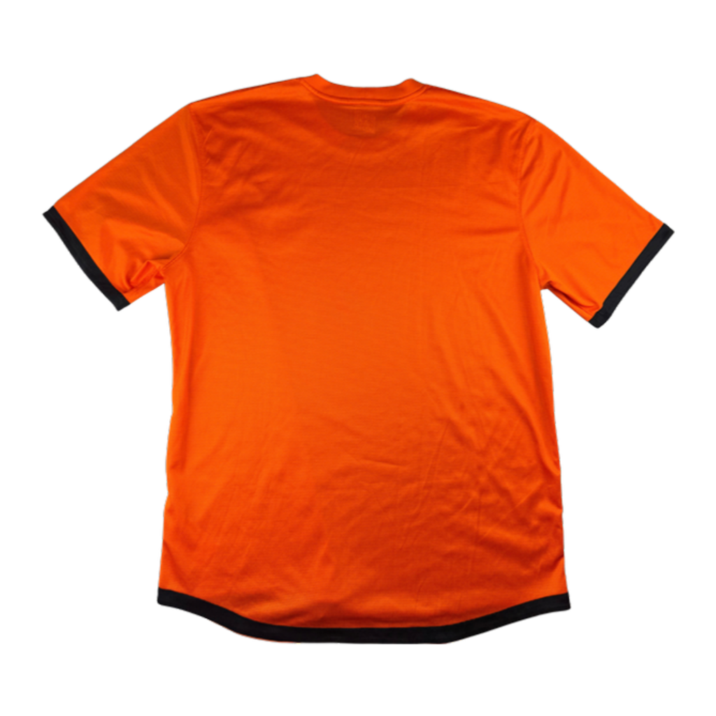 Achterkant 2012 Nederland Thuis shirt, voetbalshirt maat XL