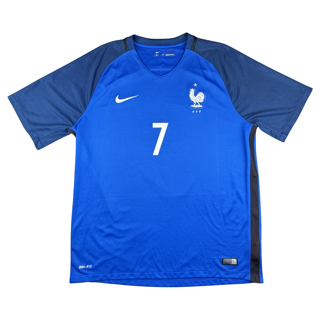 2016 Frankrijk Thuis Shirt Griezmann #7 (XL)