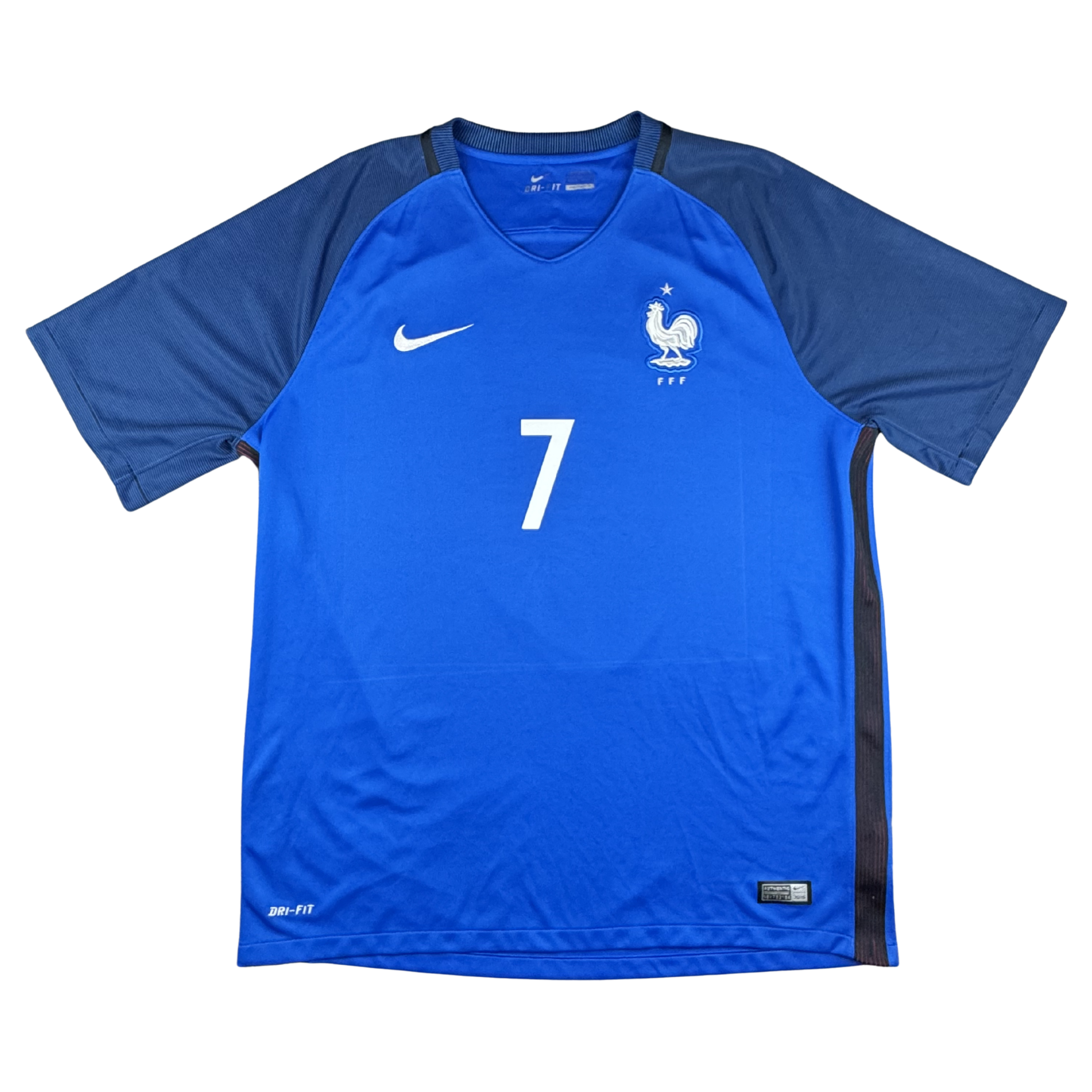 2016 Frankrijk Thuis Shirt Griezmann #7 (XL)