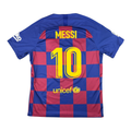 2019-20 Barcelona Thuis Shirt Messi #10 (L)