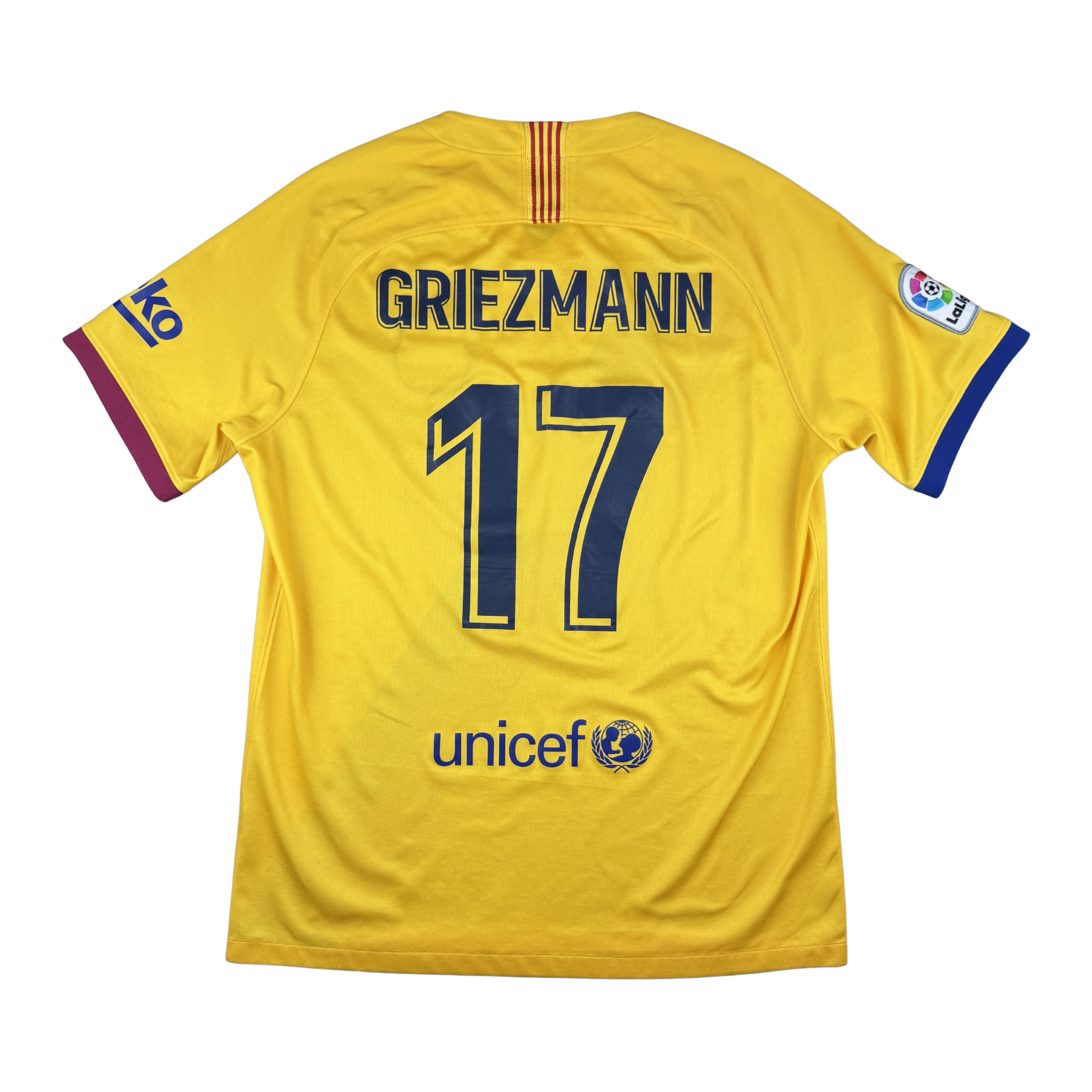 2019-20 Barcelona Uit Shirt Griezmann #17 (L)
