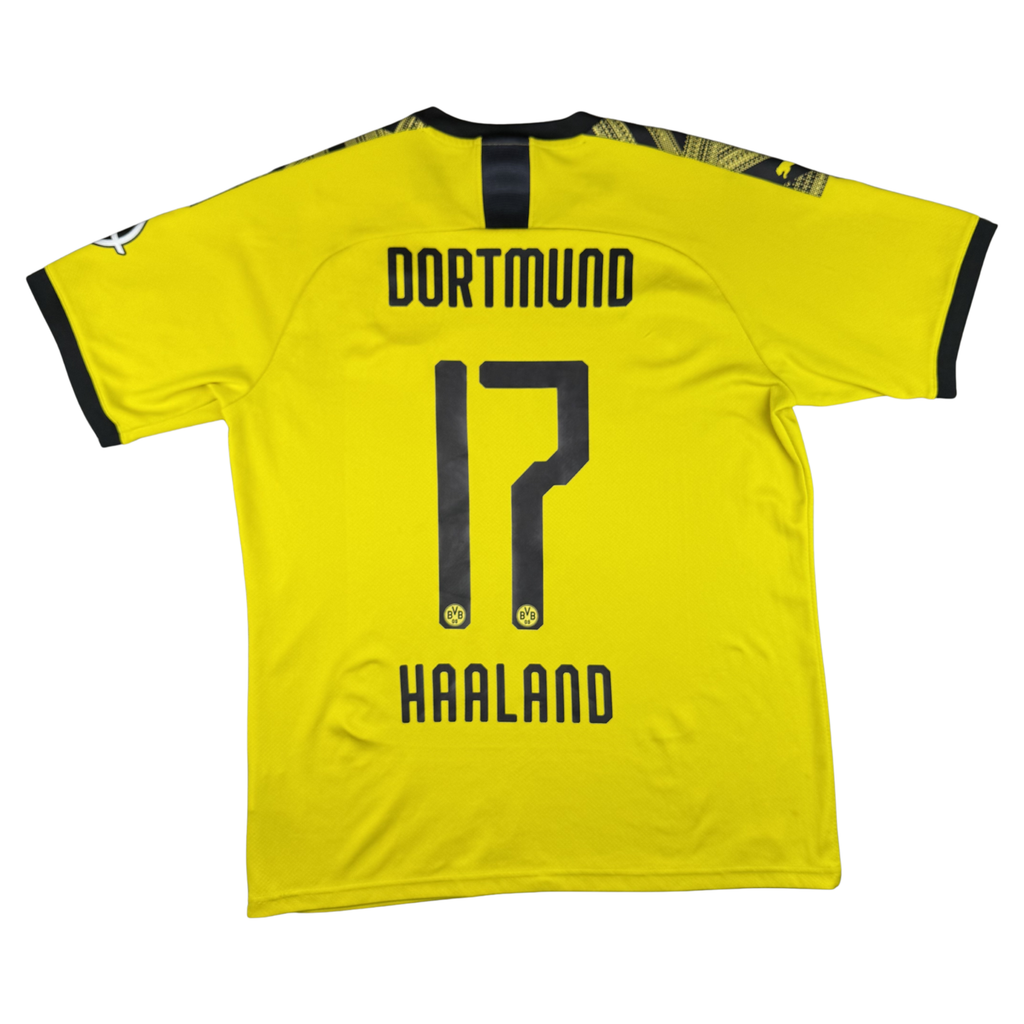 2019-20 Dortmund Thuis Shirt Haaland #17 (L)