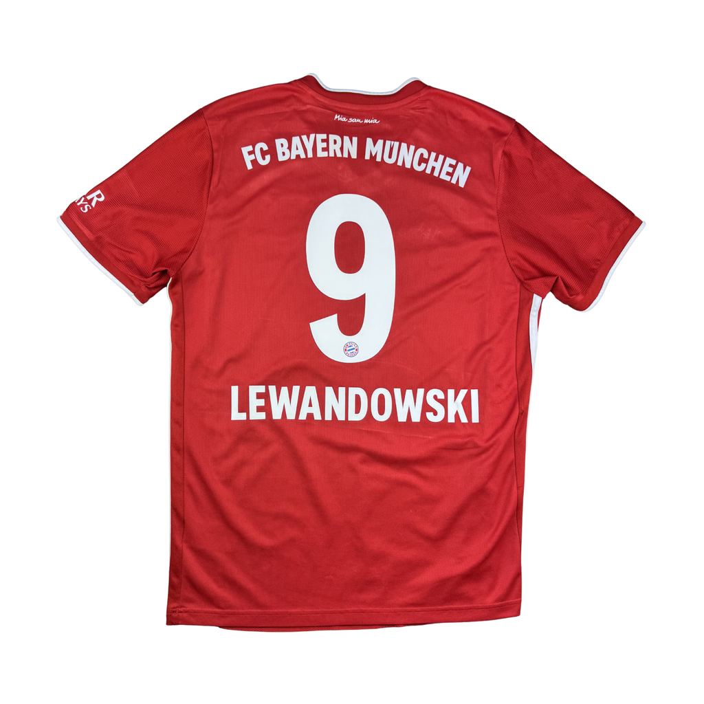 2020-21 Bayern München Thuis Shirt Lewandowski #9 (L)