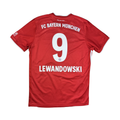 2020-21 Bayern München Thuis Shirt Lewandowski #9 (L)
