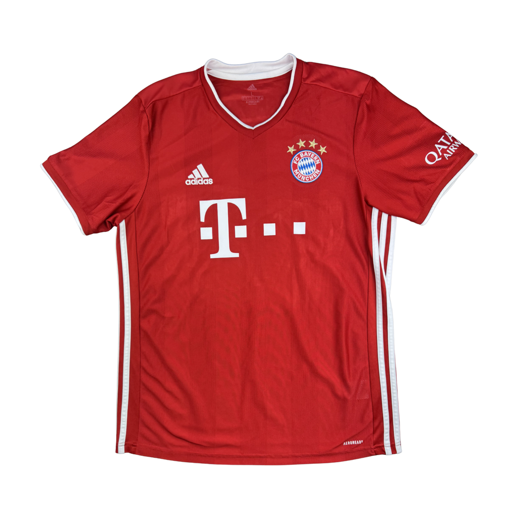 2020-21 Bayern München Thuis Shirt Lewandowski #9 (L)