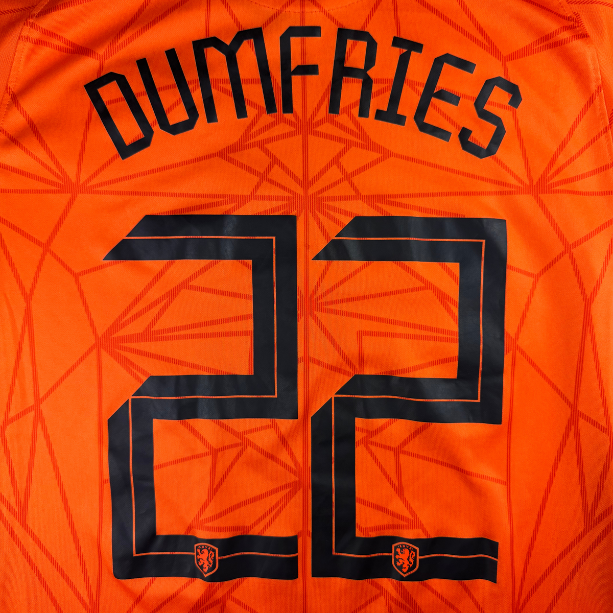 2020 Nederland Thuis Shirt Dumfries #22 (M)
