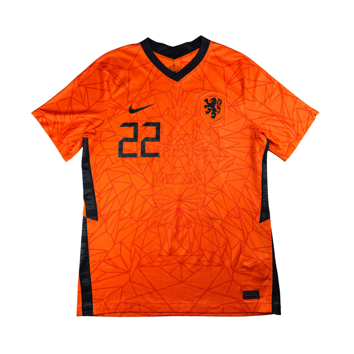 2020 Nederland Thuis Shirt Dumfries #22 (M)