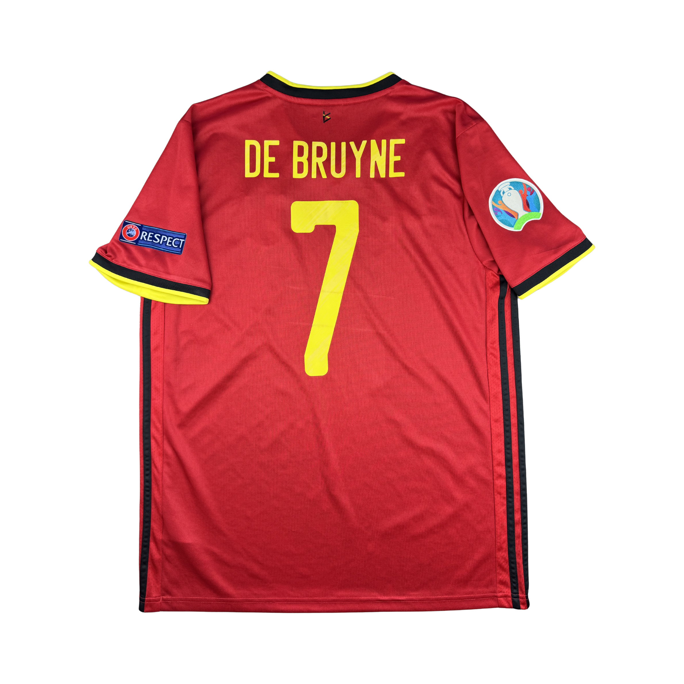 2020 België Thuis Shirt De Bruyne #7 (L)