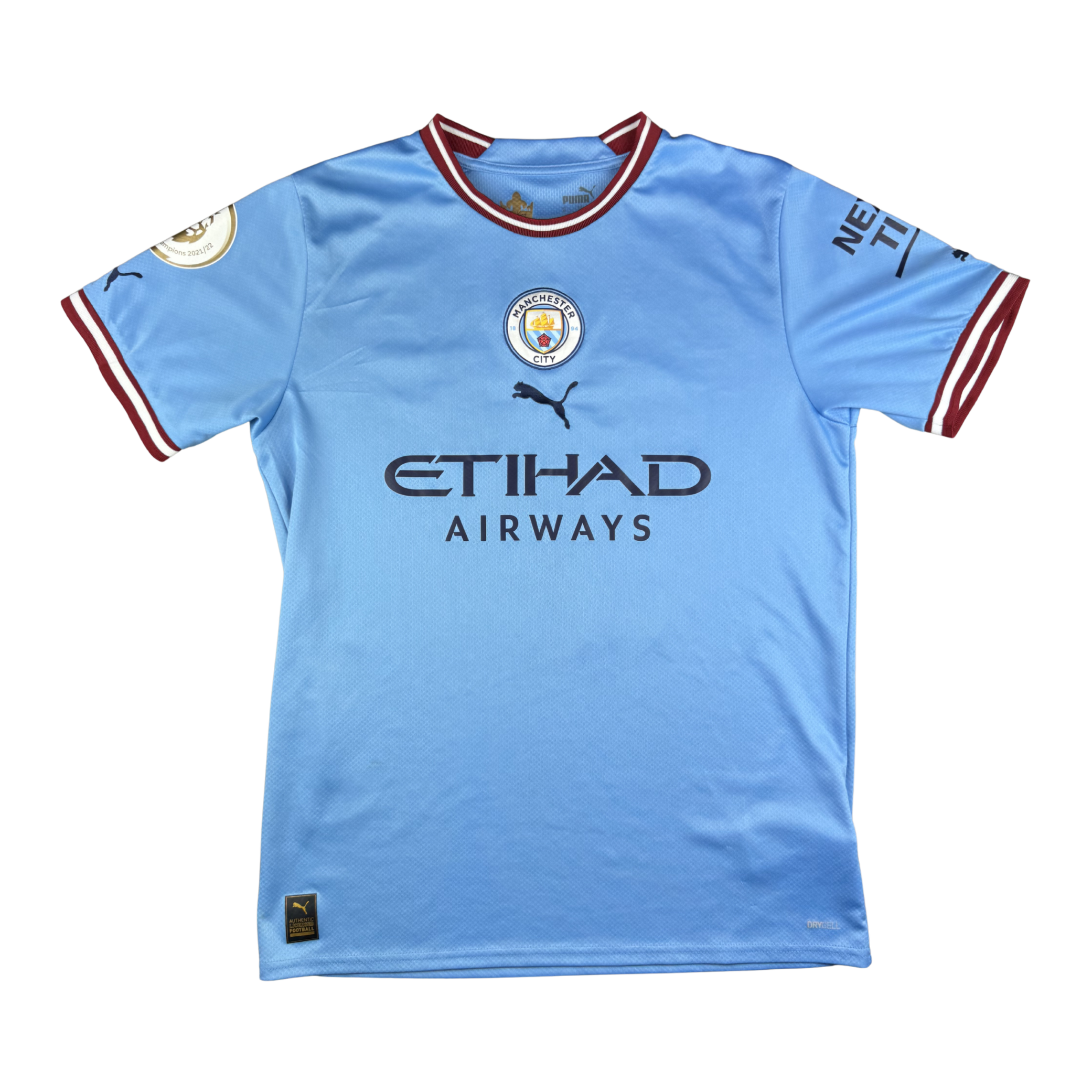 2022-23 Manchester City Thuis Shirt De Bruyne #17 (M)