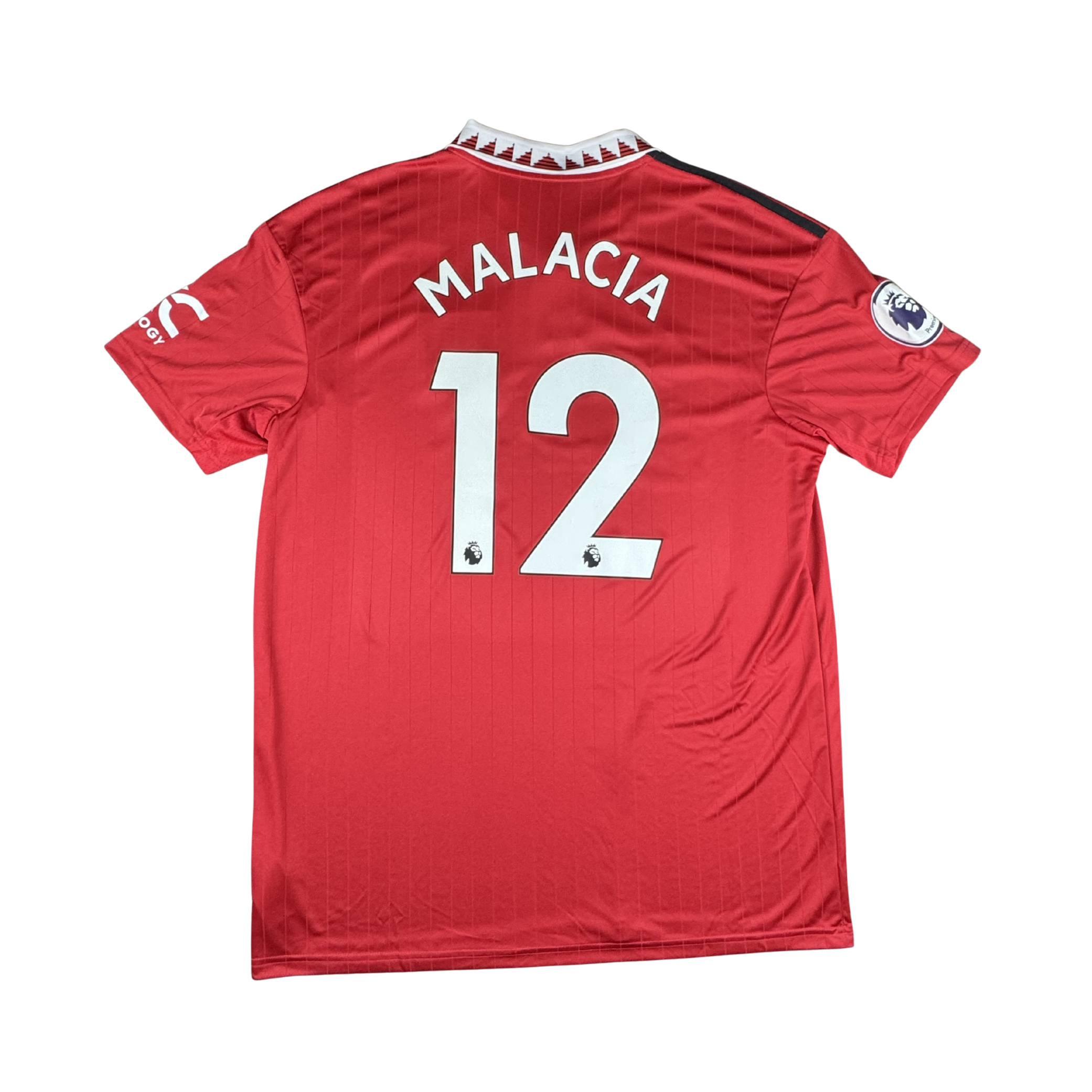 2022-23 Manchester United Thuis Shirt Malacia #12 (XL)