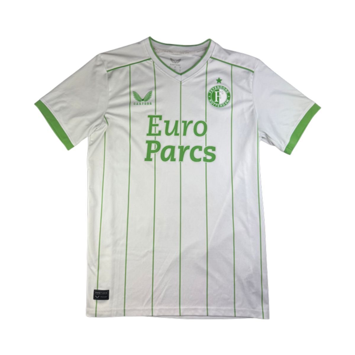 Voorkant 2023-24 Feyenoord Derde shirt, voetbalshirt maat M