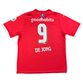 2023-24 PSV Thuis Shirt De Jong #9 (XL)