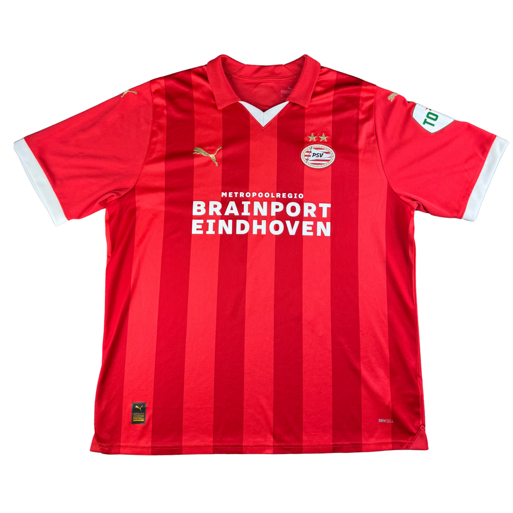 2023-24 PSV Thuis Shirt De Jong #9 (XL)