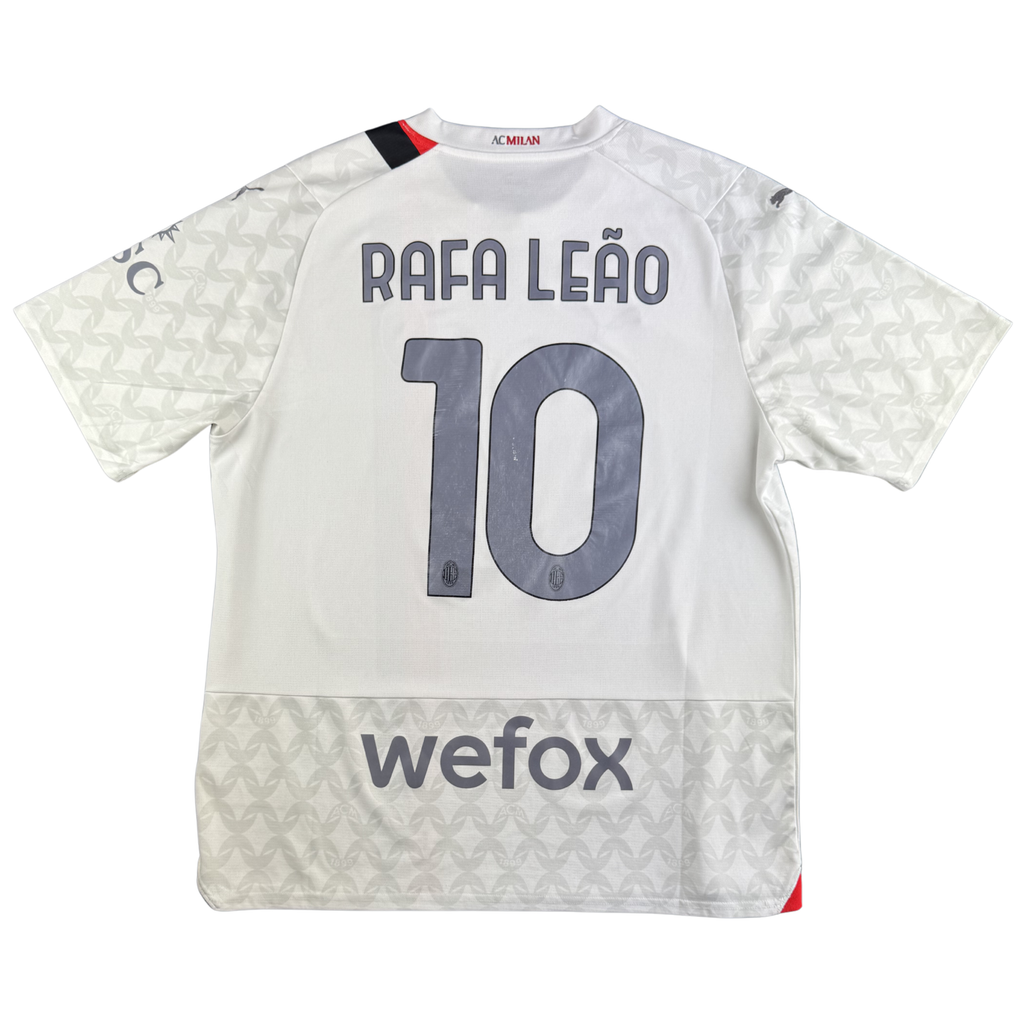 2023-24 AC Milan Uit Shirt Rafa Leão #10 (XL)