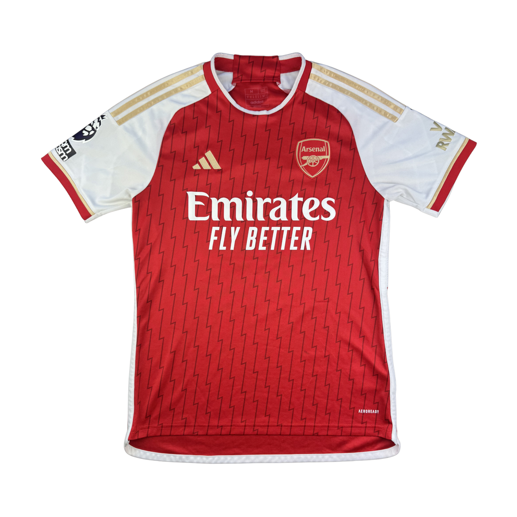 2023-24 Arsenal Thuis Shirt Saliba #2 (M)