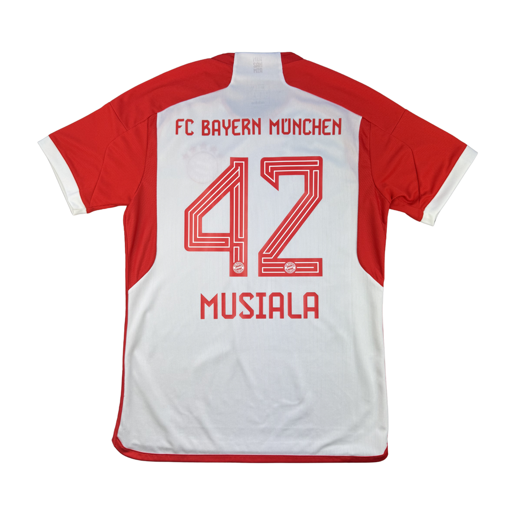 2023-24 Bayern München Thuis Shirt Musiala #42 (M)