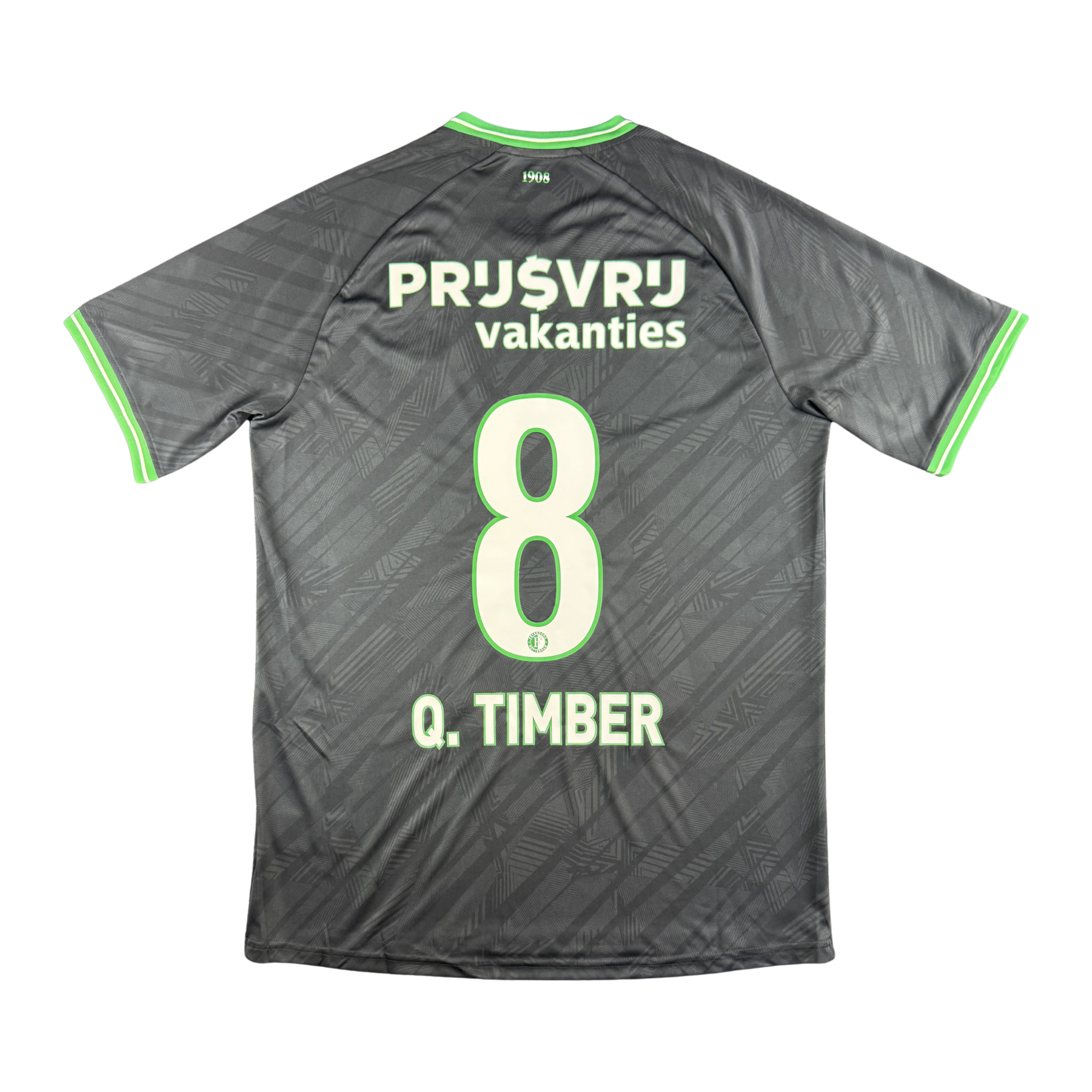 2024-25 Feyenoord Uit Shirt Timber #8 (L)